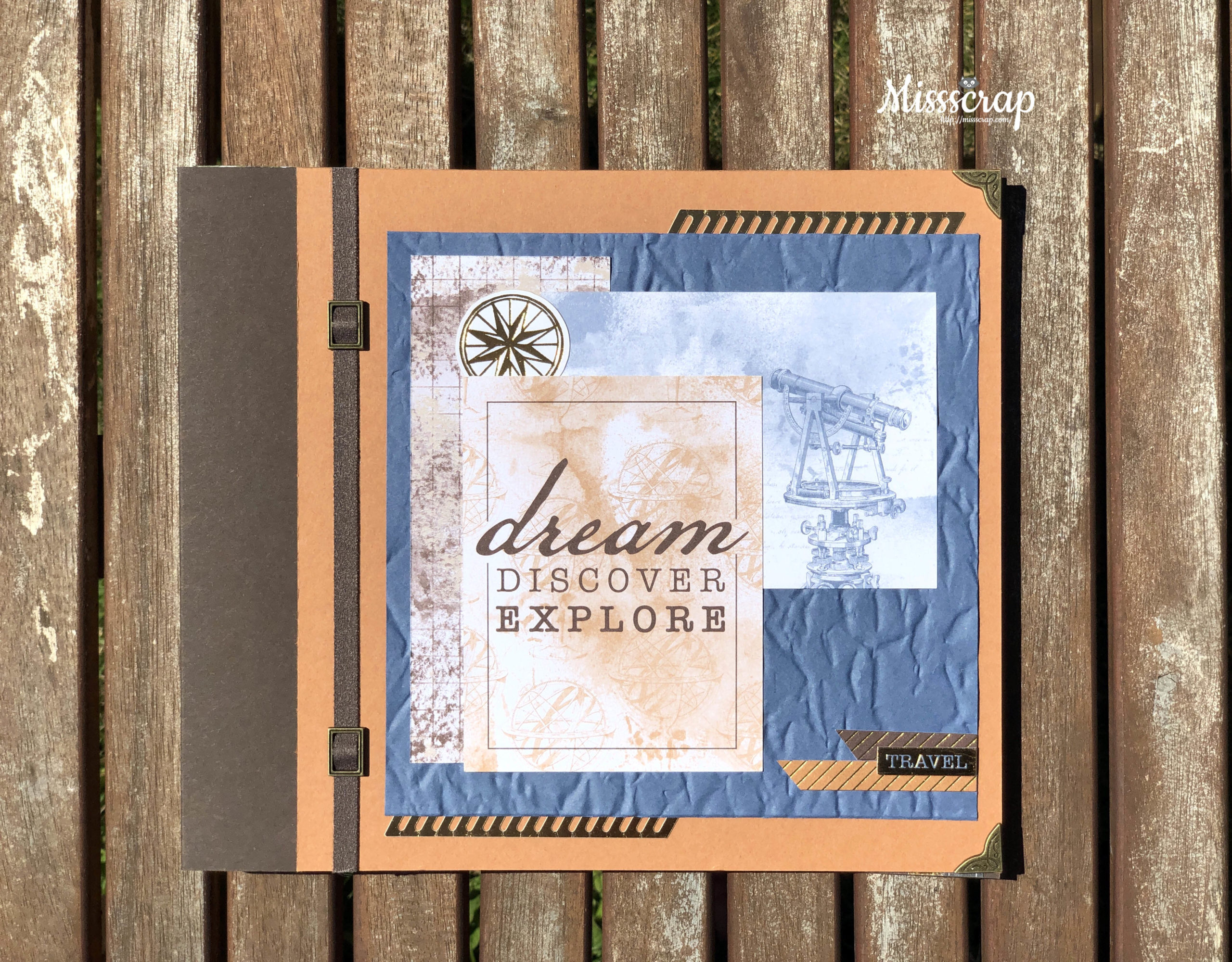 Mini album Tour du globe sur mon groupe VIP Missscrap