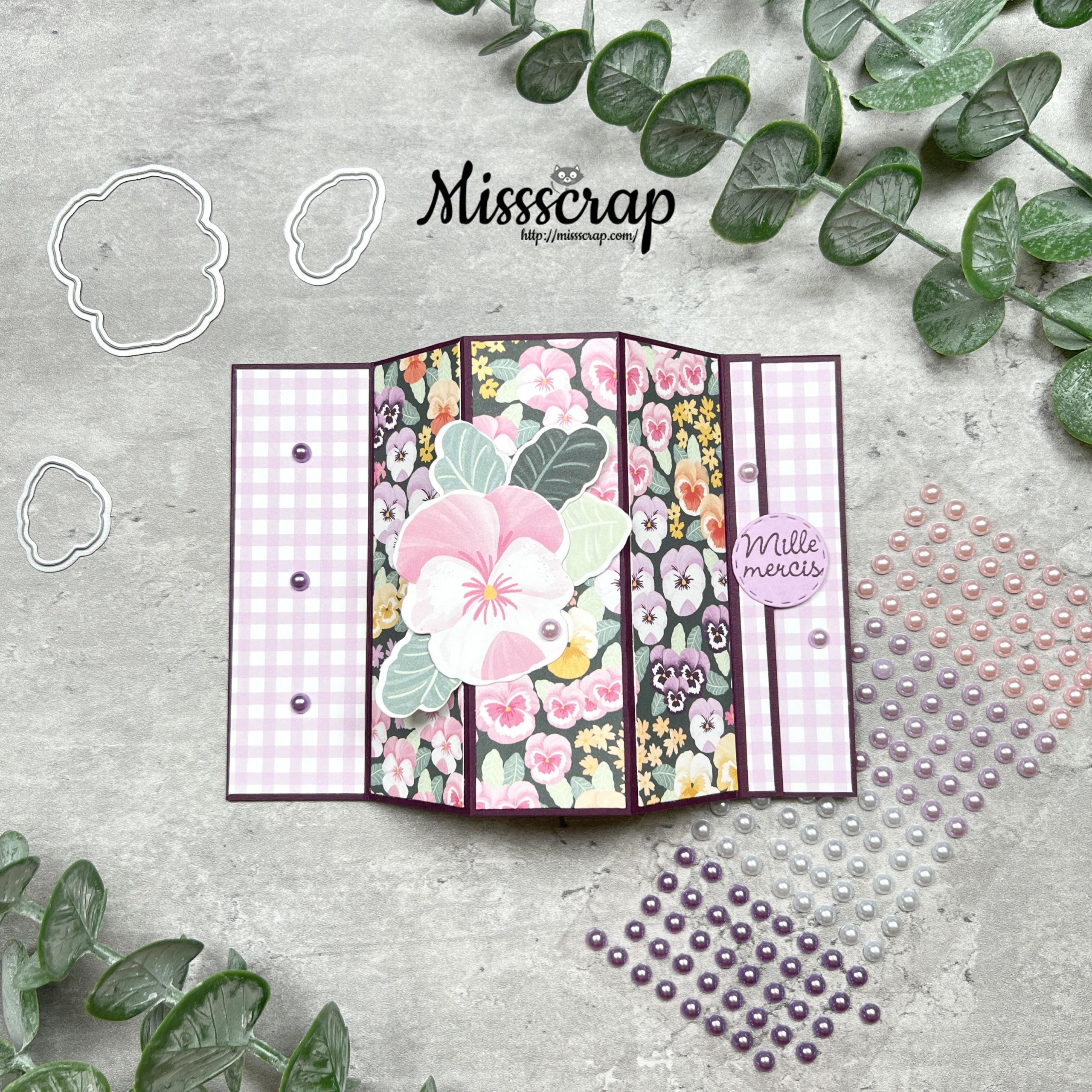 Live #124: Window Bay card / carte fenêtre (tutoriel) - Missscrap