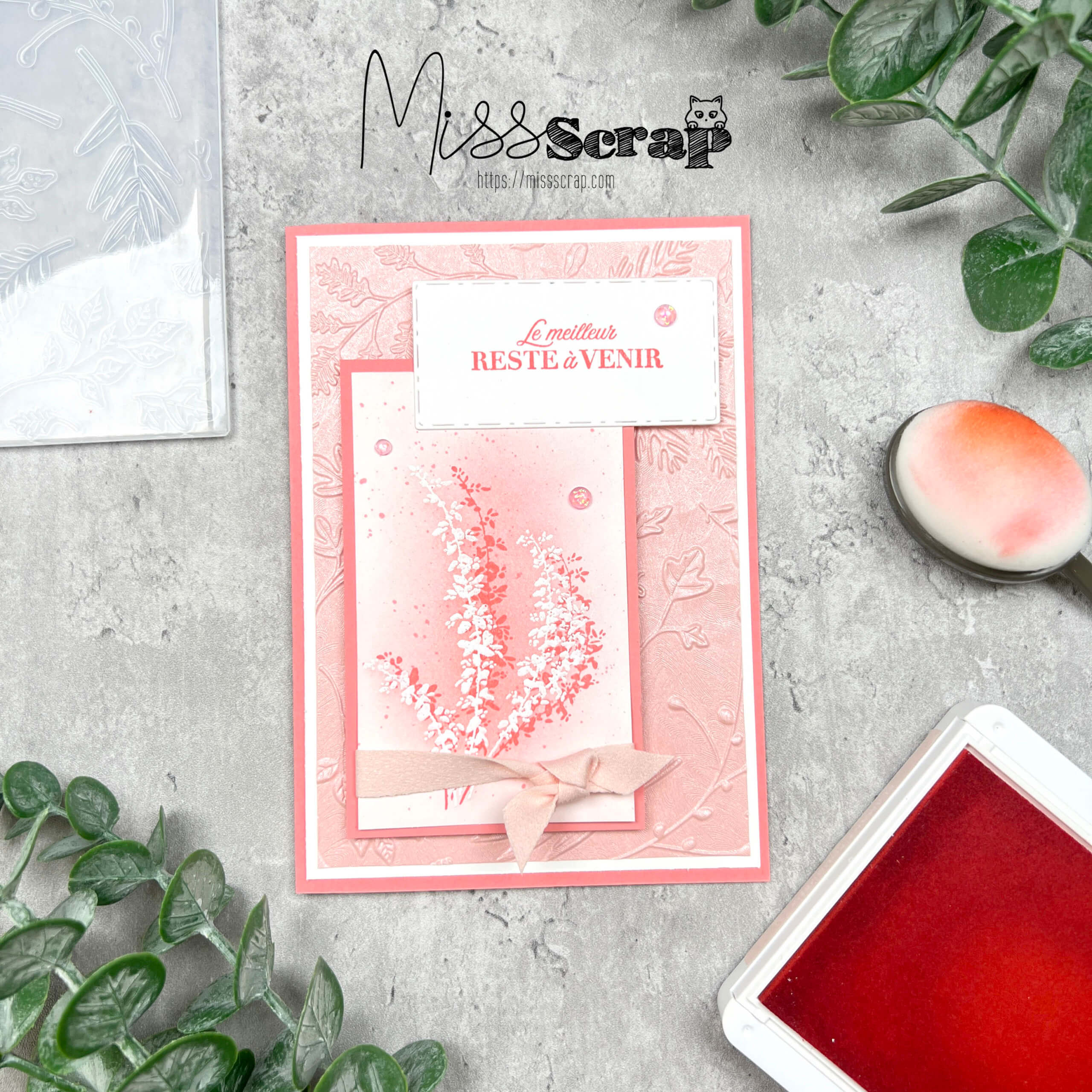 Live #141: shadow stamping technique (tutoriel) - Missscrap